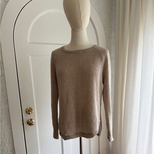 Ralph Lauren Women's Knit Sweater in Tan